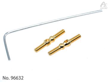 DriftArt Middle Turnbuckle with Ball 2 pcs